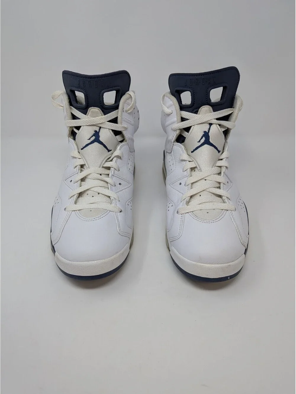 Nike Air Jordan 6 Retro Midnight Navy CT8529-141 Men’s Size 10 White Blue
